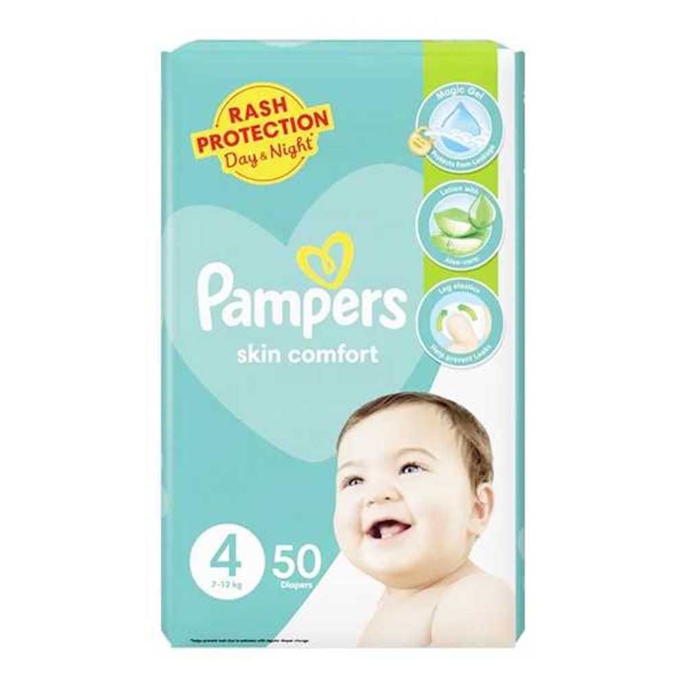 Pampers Diapers Large (4) 50 Pic Pampers Diapers Large (4) 50 Pic