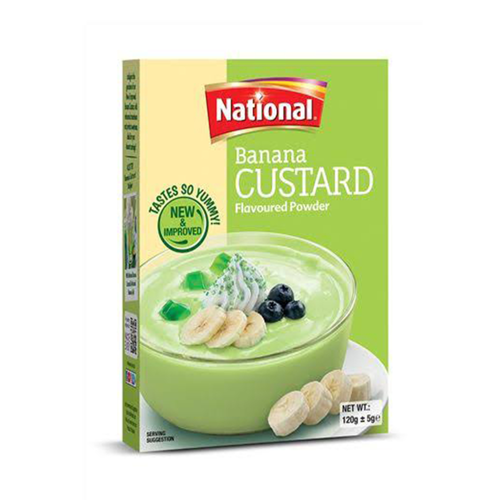 National Custard Banana 120Gm National Custard Banana 120Gm