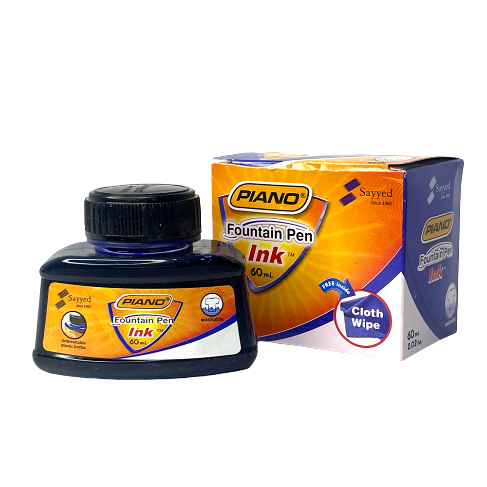 Piano Fountain Pen Ink Blue 60Ml Piano Fountain Pen Ink Blue 60Ml