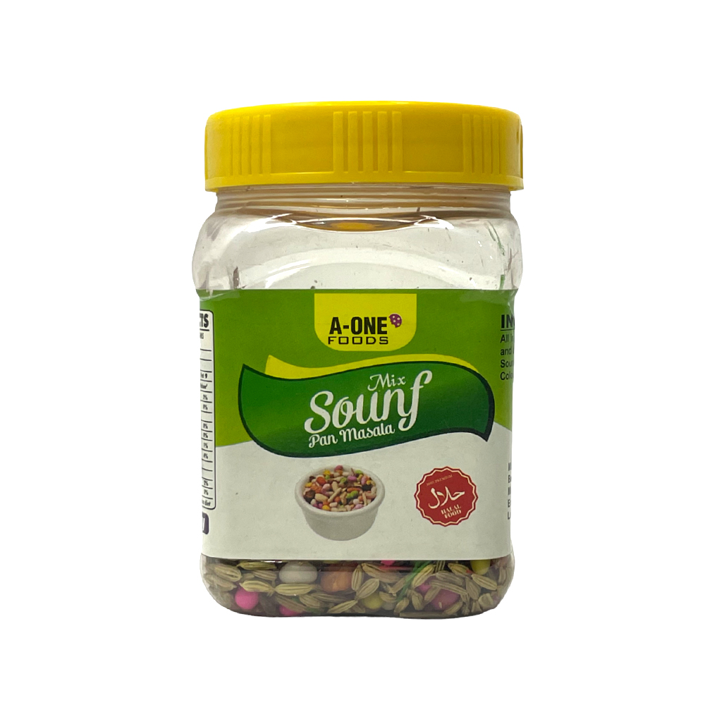 A-One Foods Mix Sounf Pan Masala 135G A-One Foods Mix Sounf Pan Masala 135G