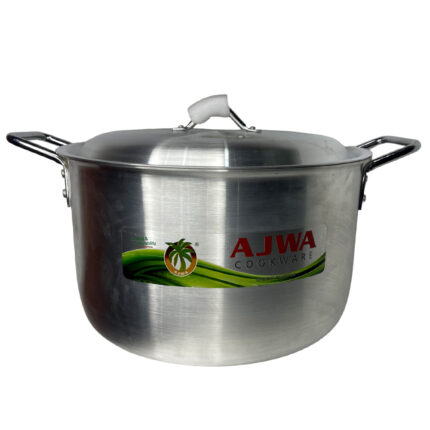 Ajwa Silver Steel Patila No.8
