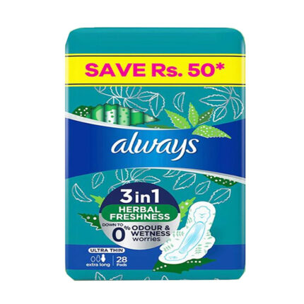 Always Herbal Ultra Thin Extra Long 28Pads
