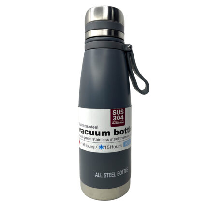 Amszm Stainless Steel Vacuum Bottle Gray 800Ml (6065)