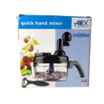 Anex Quick Hand Mixer Manual Food Cutter 10 Functions Ag-10
