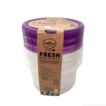 Appollo Fresh Food Keeper Purple Bowl 3In1 900Ml