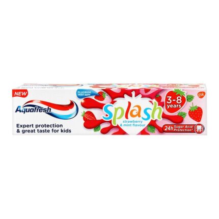 Aquafresh Splash Strawberry & Mint Flavour Toothpaste 50M