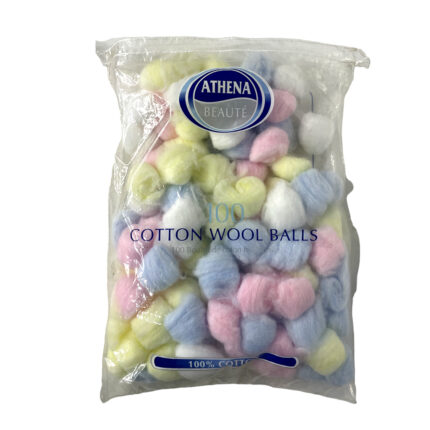 Athena Beaute Cotton Wool Balls Color 100Pcs