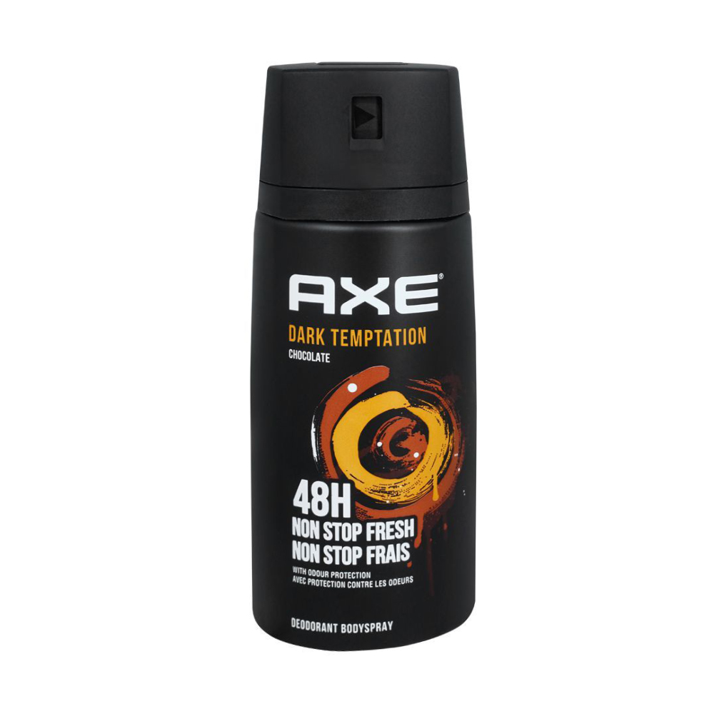 Axe Dark Temptation Chocolate Body Spray 150Ml Axe Dark Temptation Chocolate Body Spray 150Ml