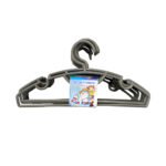 Baby Cloth Hanger Silver 12P
