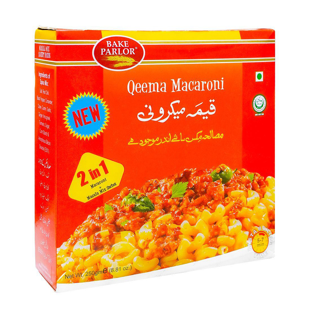 Bake Parlor Qeema Macaroni 2In1 250G Bake Parlor Qeema Macaroni 2In1 250G