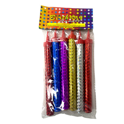 Birthday Candle (Anaar) Medium 6Pcs