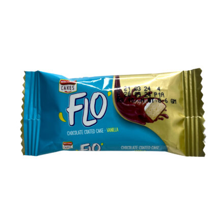 Bisconni Flo Chocolate Coated Cake Vanilla