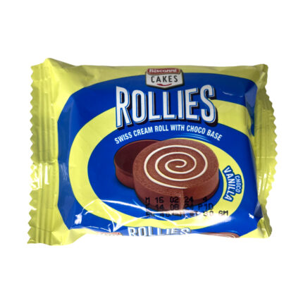 Bisconni Rollies Swiss Cream Roll Vanilla