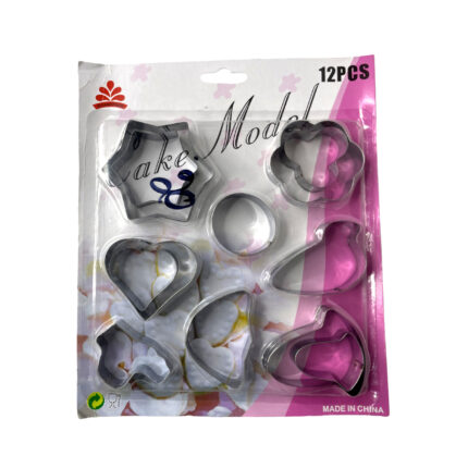 Biscuits & Cookies Cutter 12Pcs