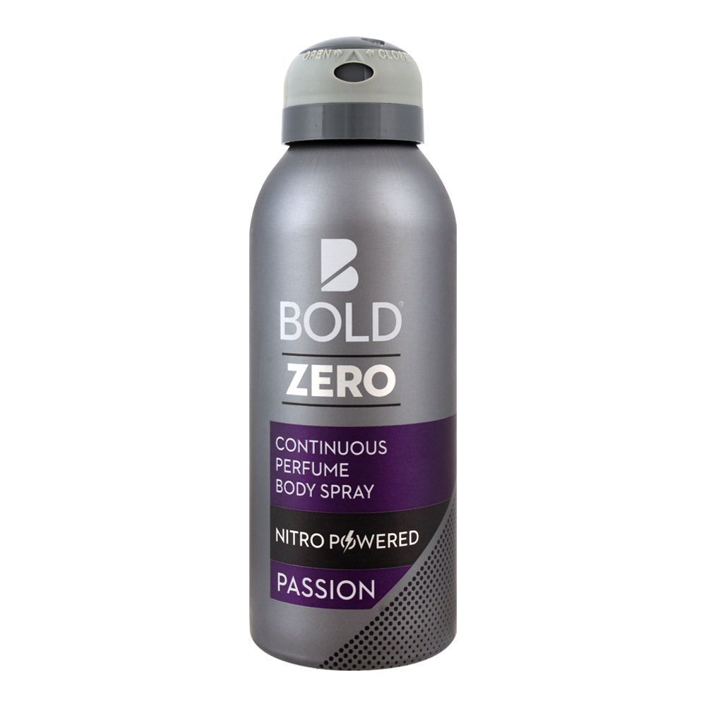 Bold Zero Passion Continuous Perfume Body Spray 120Ml Bold Zero Passion Continuous Perfume Body Spray 120Ml