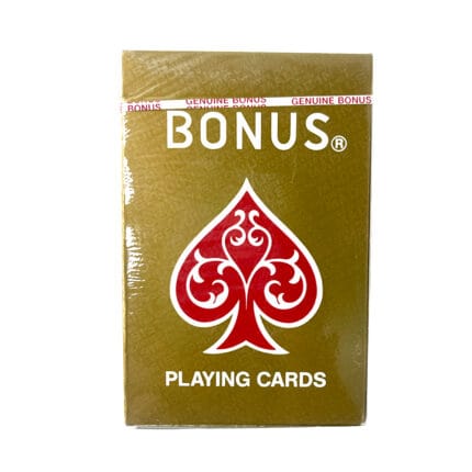 Bonus Playing Card