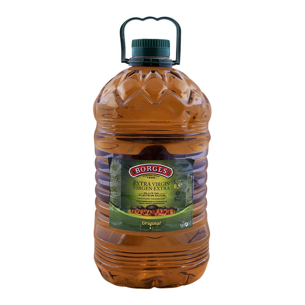 Borges Extra Virgin Olive Oil 5000ml Bottle Borges Extra Virgin Olive Oil 5000ml Bottle