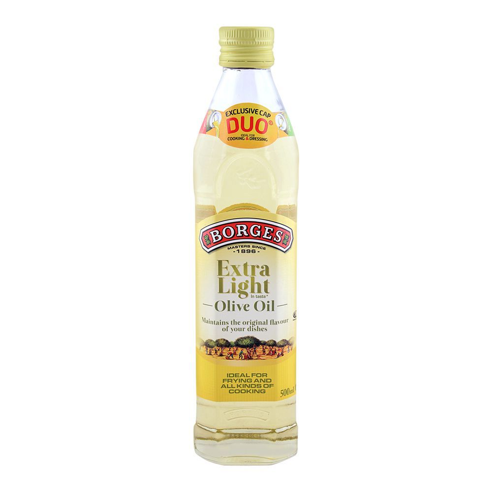 Borges Olive Oil Extra Light 500Ml Borges Olive Oil Extra Light 500Ml