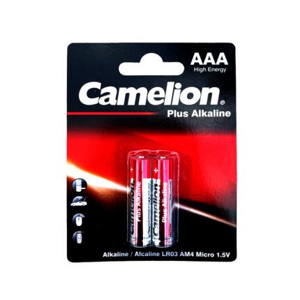 Camelion Plus Alkaline Cell Aaa 1.5V 2Pcs