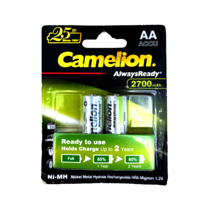 Camelion Recharable Cell Aa 2700Mah 1.2V 2Pcs