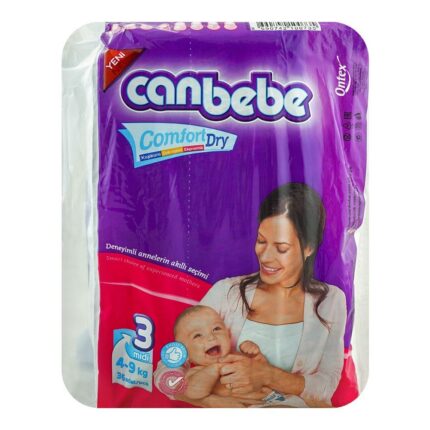 Canbebe Comfort Dry Midi No. 03 4-9 Kg 36-Pack