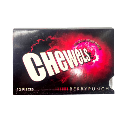 Chewels Sugar Free Gum Berrypunch 12Pcs