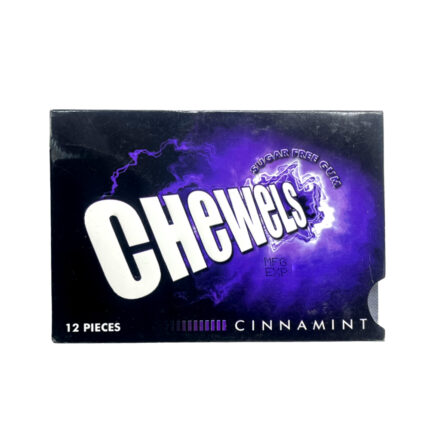 Chewels Sugar Free Gum Cinnamint 12Pcs