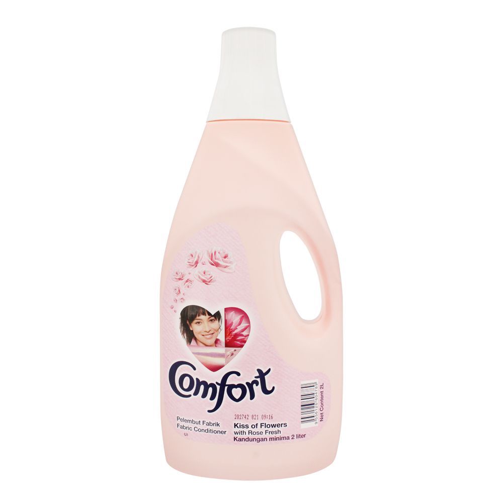 Comfort Kiss Of Flower Fabric Conditioner Pink Imported 2 Liters Comfort Kiss Of Flower Fabric Conditioner Pink Imported 2 Liters