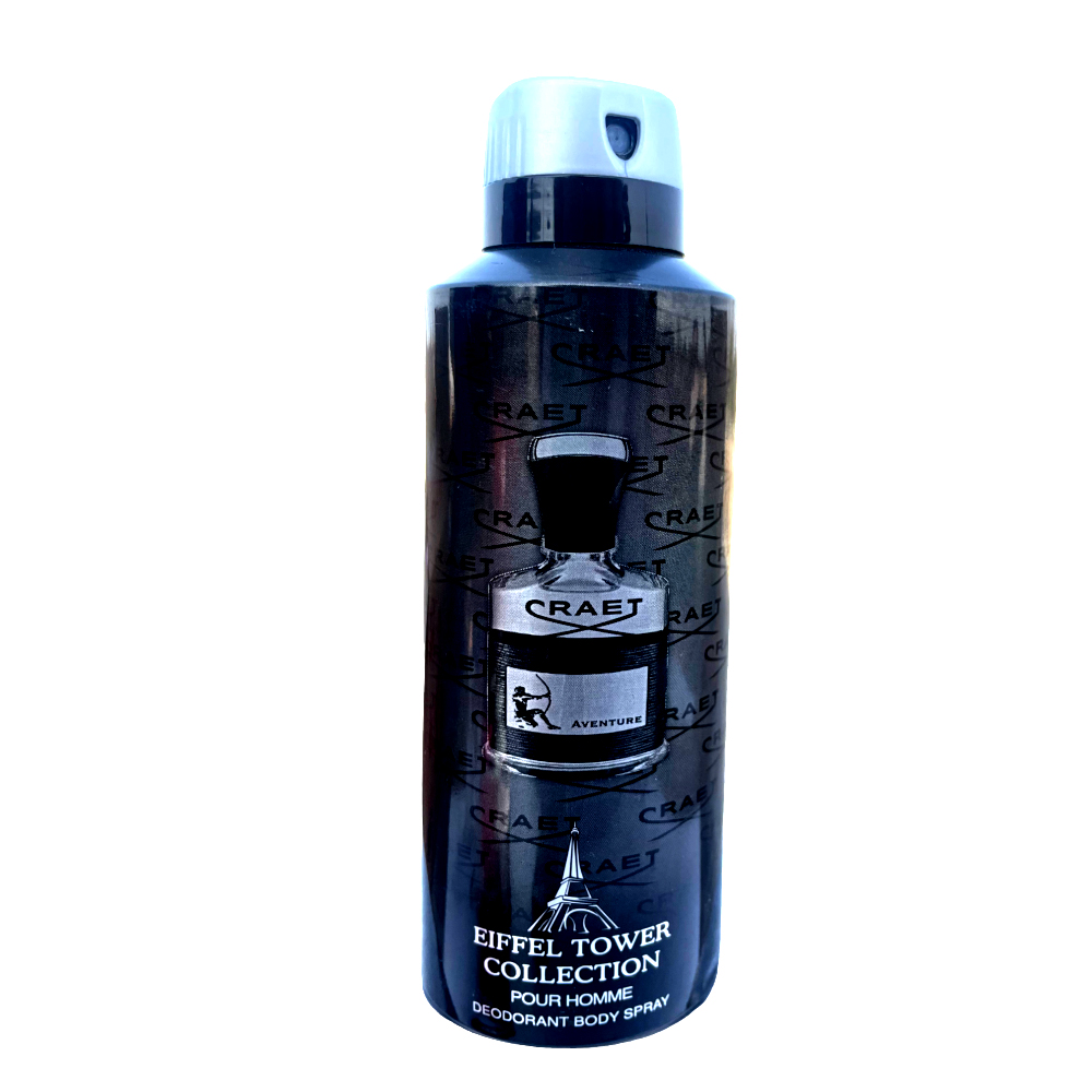 Craet Aventure Body Spray By Eiffel Tower Collection 200Ml Craet Aventure Body Spray By Eiffel Tower Collection 200Ml