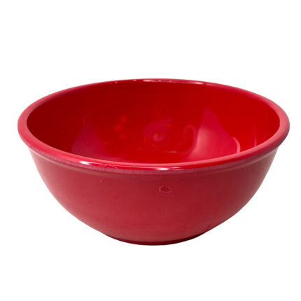 Crescent Melamine Bowl Red Large (0333)