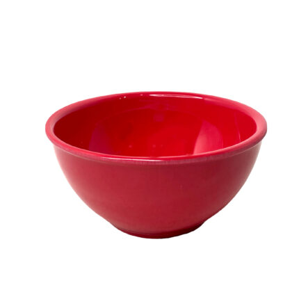 Crescent Melamine Bowl Red Medium (0330)
