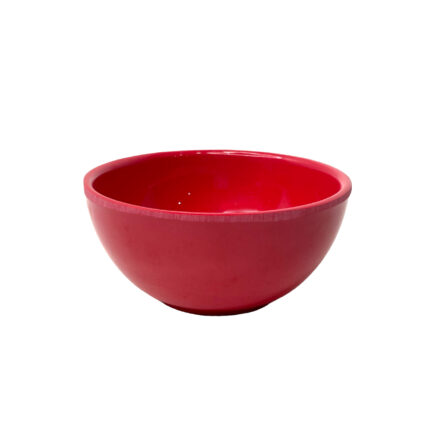 Crescent Melamine Bowl Red Small (0329)