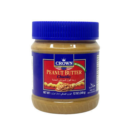 Crown Peanut Butter Chunky 340G