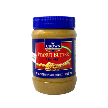 Crown Peanut Butter Chunky 510G