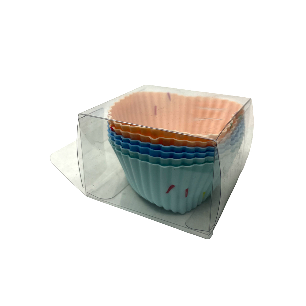 Cup Cake Baking Cups Silicone Heart Shape 6Pcs Cup Cake Baking Cups Silicone Heart Shape 6Pcs