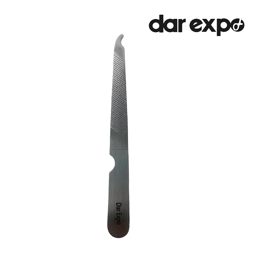 Dar Expo Nail File Stainless Steel 4.5 Inch (De-824) Dar Expo Nail File Stainless Steel 4.5 Inch (De-824)