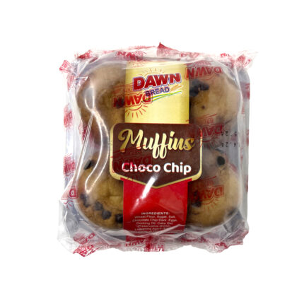 Dawn Bread Muffins Choco Chip 4Pcs