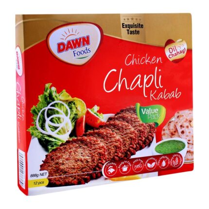 Dawn Chicken Chapli Kabab 12 Pieces 888G