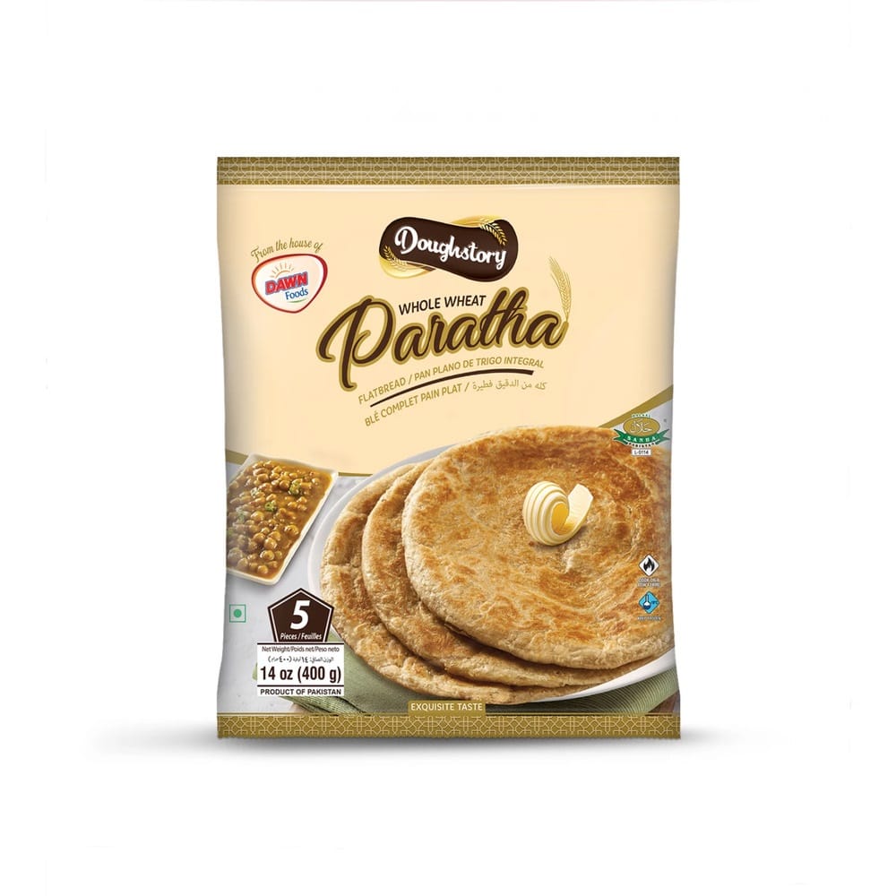 Dawn Doughstory Whole Wheat Paratha 5Pcs Dawn Doughstory Whole Wheat Paratha 5Pcs