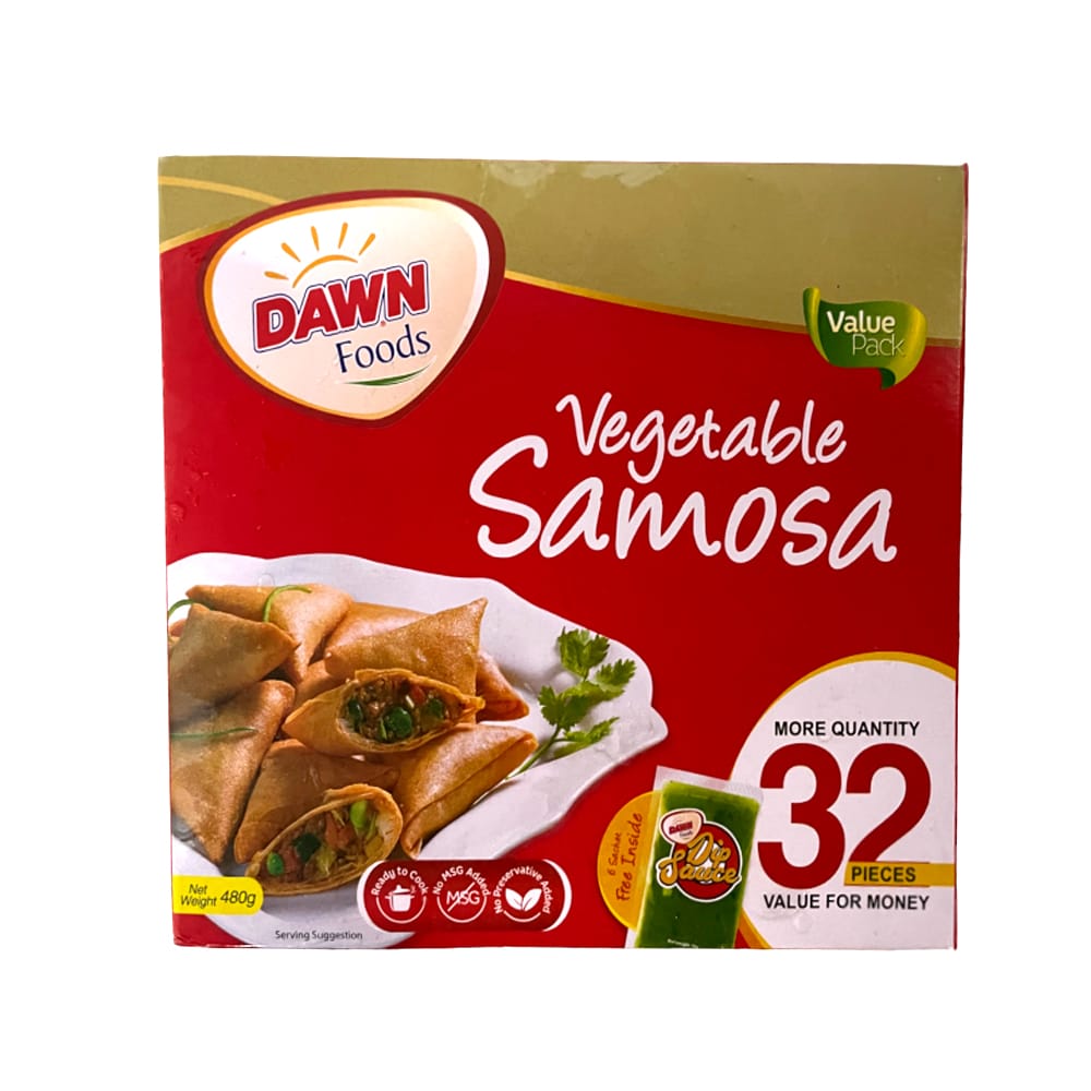 Dawn Vegetable Samosa 32Pcs 480G Dawn Vegetable Samosa 32Pcs 480G