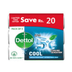 Dettol Soap Cool 80Gx3