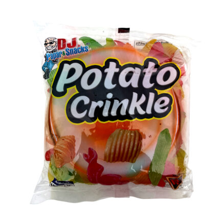 Dj Papar & Snacks Potato Crinkle 100G