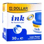 Dollar Ink For Fountain Pen Blue 30Ml Pp30