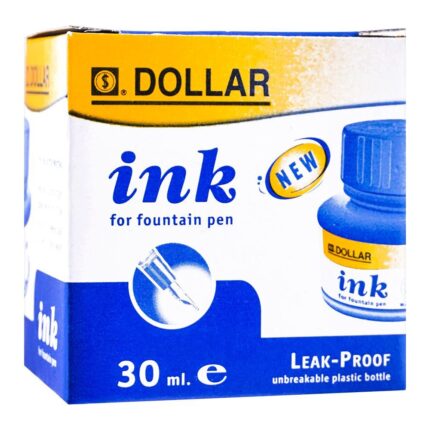 Dollar Ink For Fountain Pen Blue 30Ml Pp30