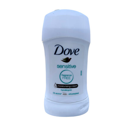 Dove 48H Sensitive Fragrance Free Deodorant Stick For Women 40Ml