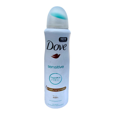 Dove Body Spray Sensitive 48H 150Ml