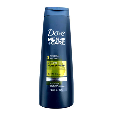 Dove Men +Care Shampoo Active+Fresh 355Ml
