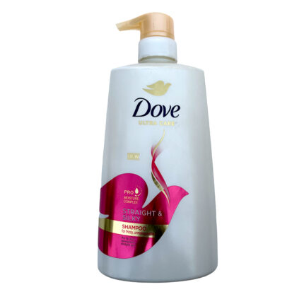 Dove Shampoo Straight & Silky 680Ml