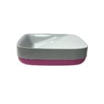 Dove Soap Dish Pink & White (0194)