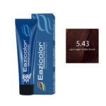 Eazicolor Permanent Hair Colour 5.43 Light Copper Golden Brown 60 Ml